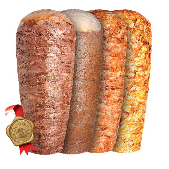 Dönerspieße, tiefgekühlt